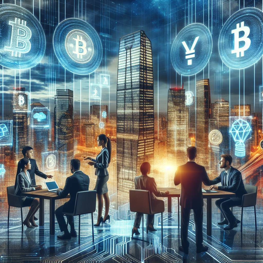 How can businesses utilize blockchain technology to gain a competitive advantage in the cryptocurrency market?