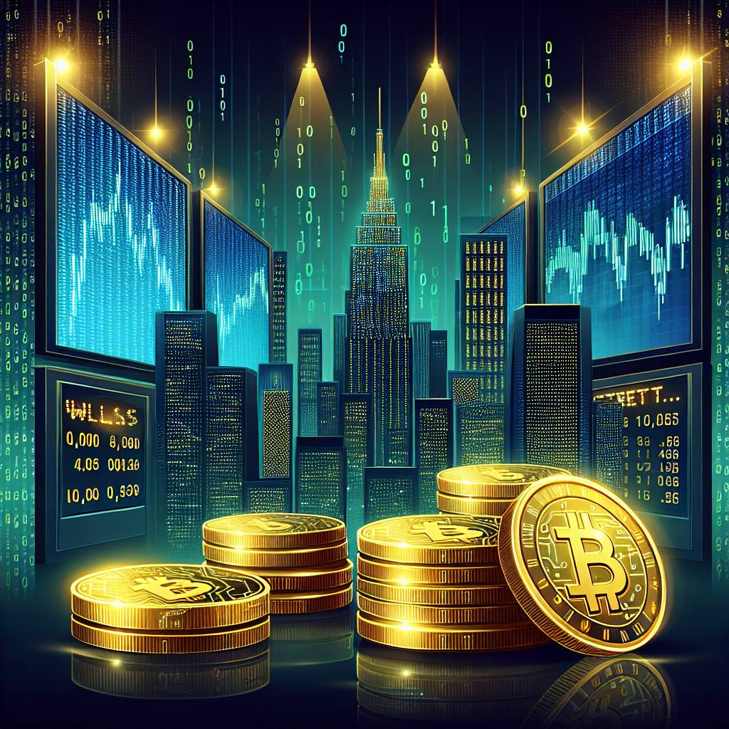 Which digital currencies are currently trending on Wall Street CFDs?