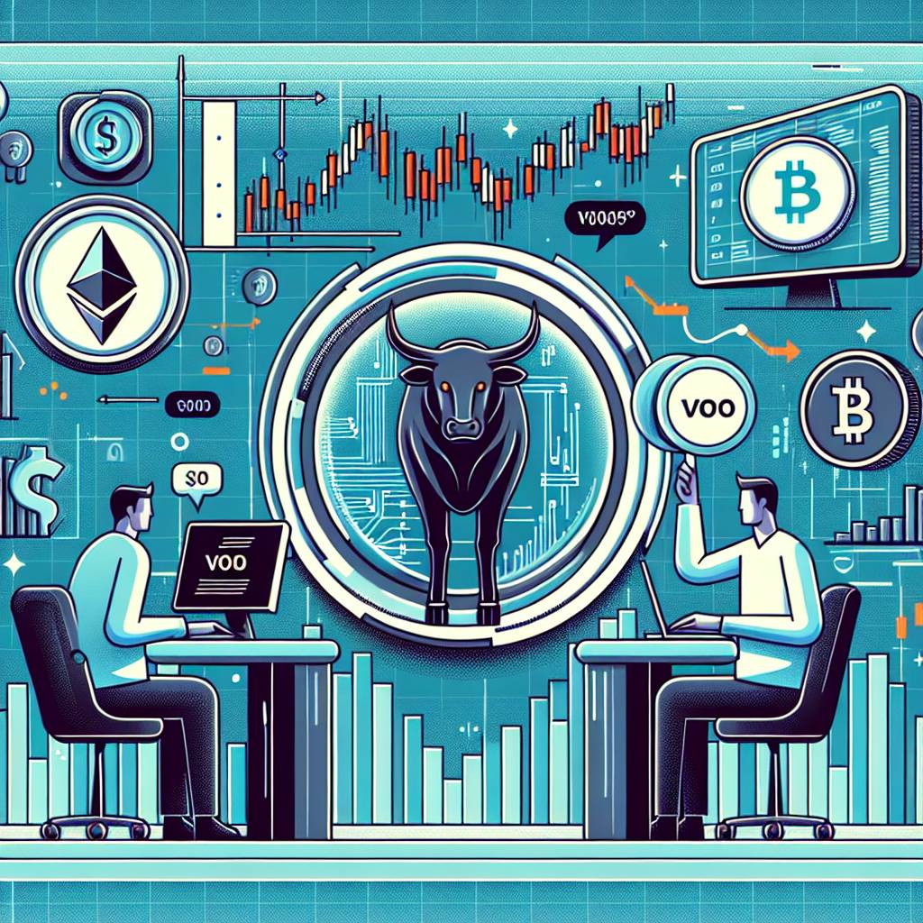 How does VOO stock performance compare to popular cryptocurrencies?