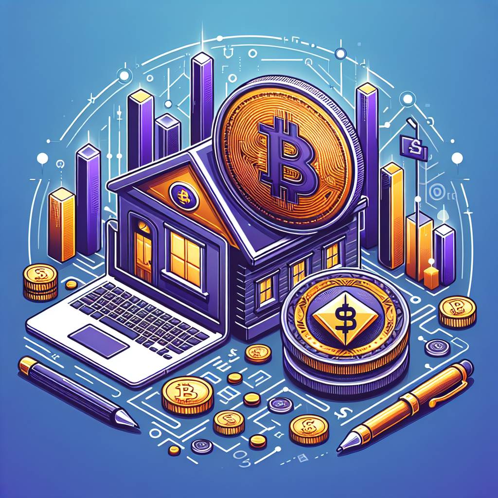 Which cryptocurrencies are commonly accepted in the real estate industry?