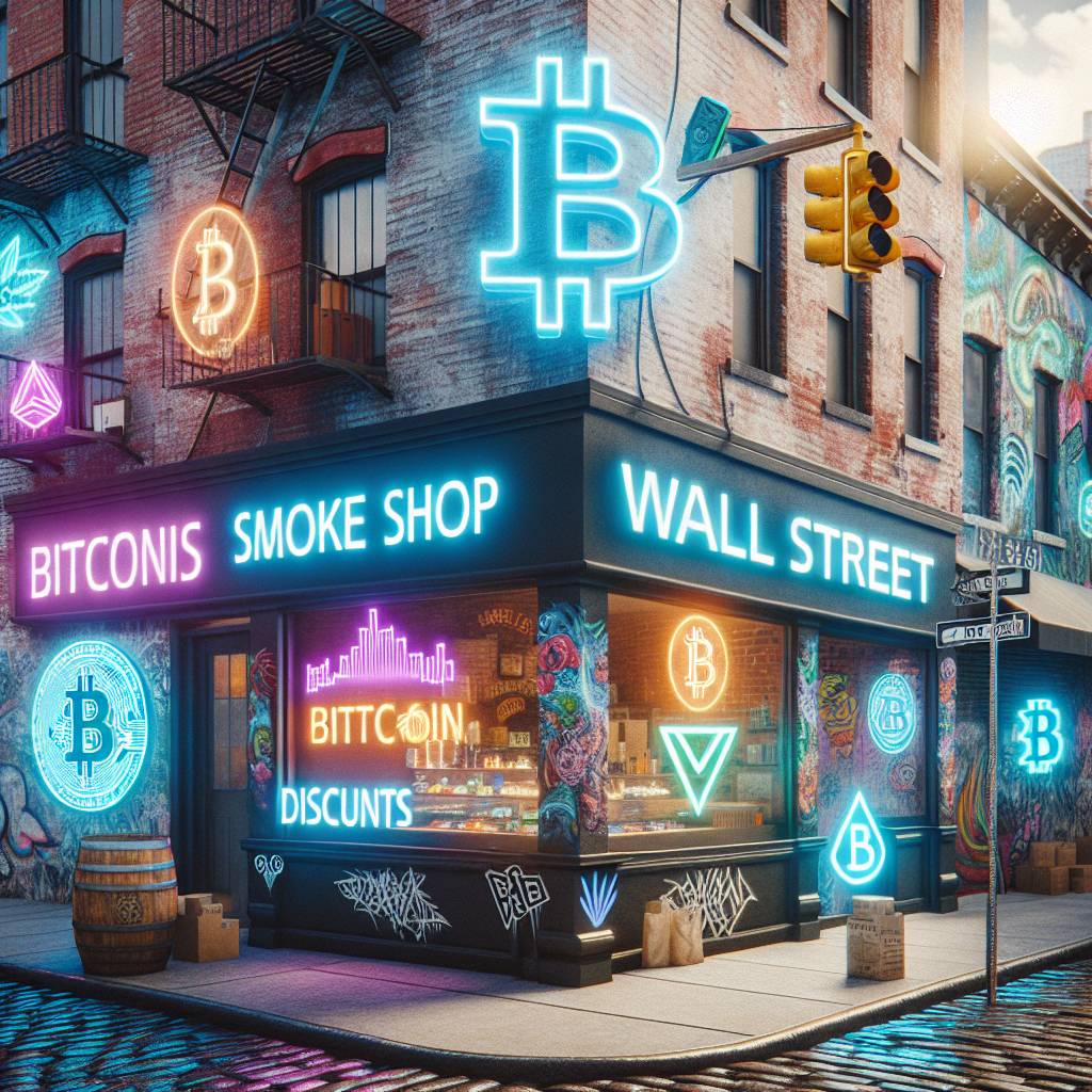 Are there any smoke shops in Williamsburg that offer discounts for paying with Bitcoin?