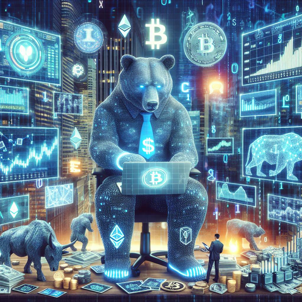 How does Big Bear AI utilize blockchain technology in the cryptocurrency market?