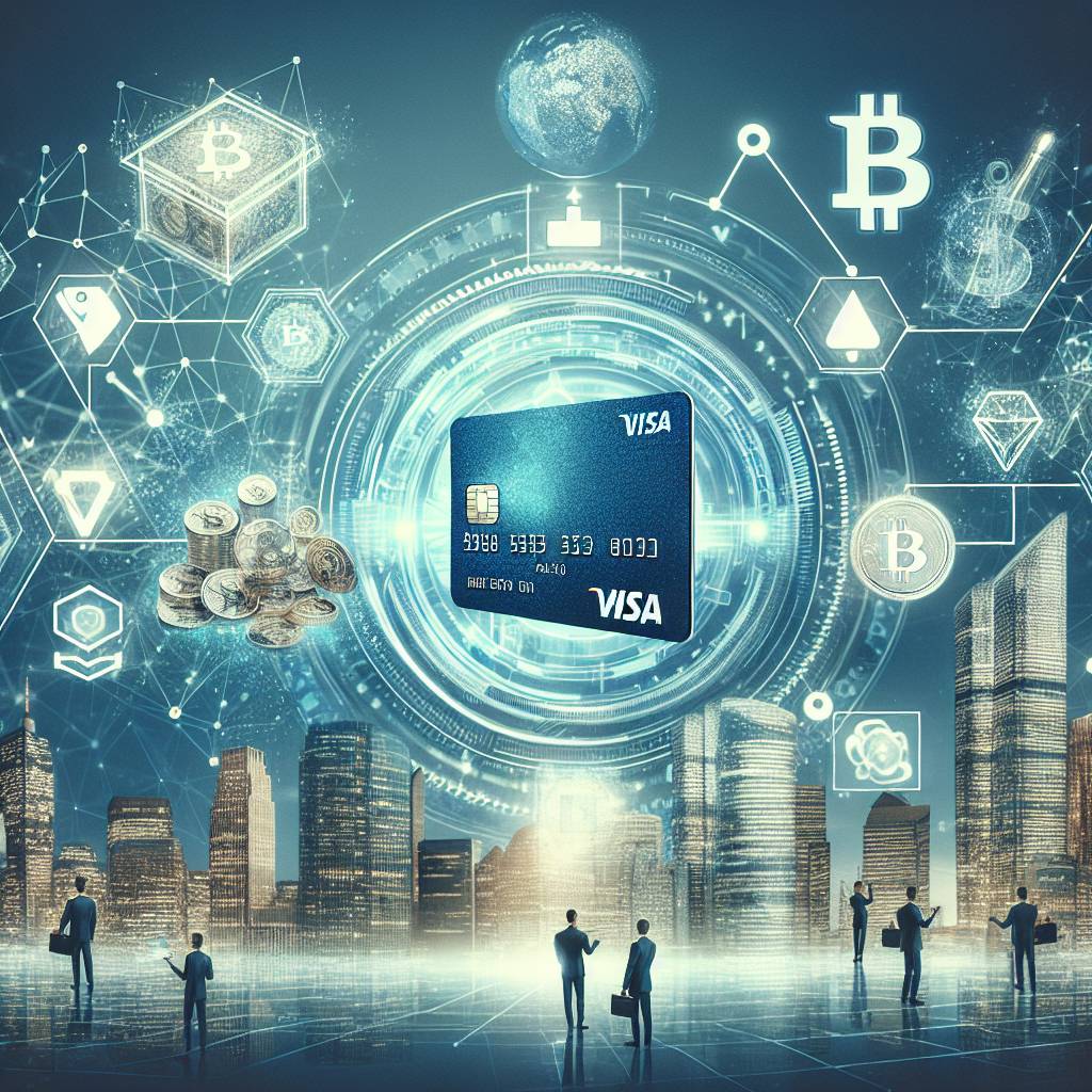 What is the process of linking my Visa card to a crypto wallet?