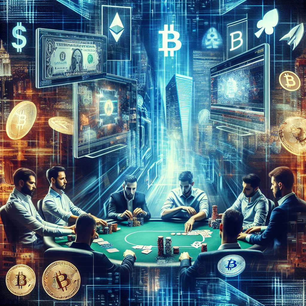 What are the best online poker tournaments for earning money with cryptocurrencies?