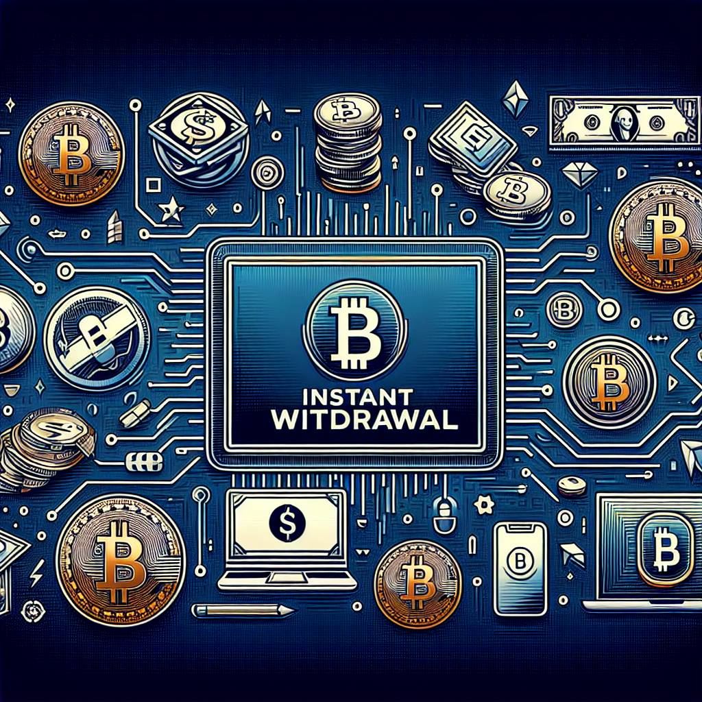 What are the best instant withdrawal options for cryptocurrency casinos?