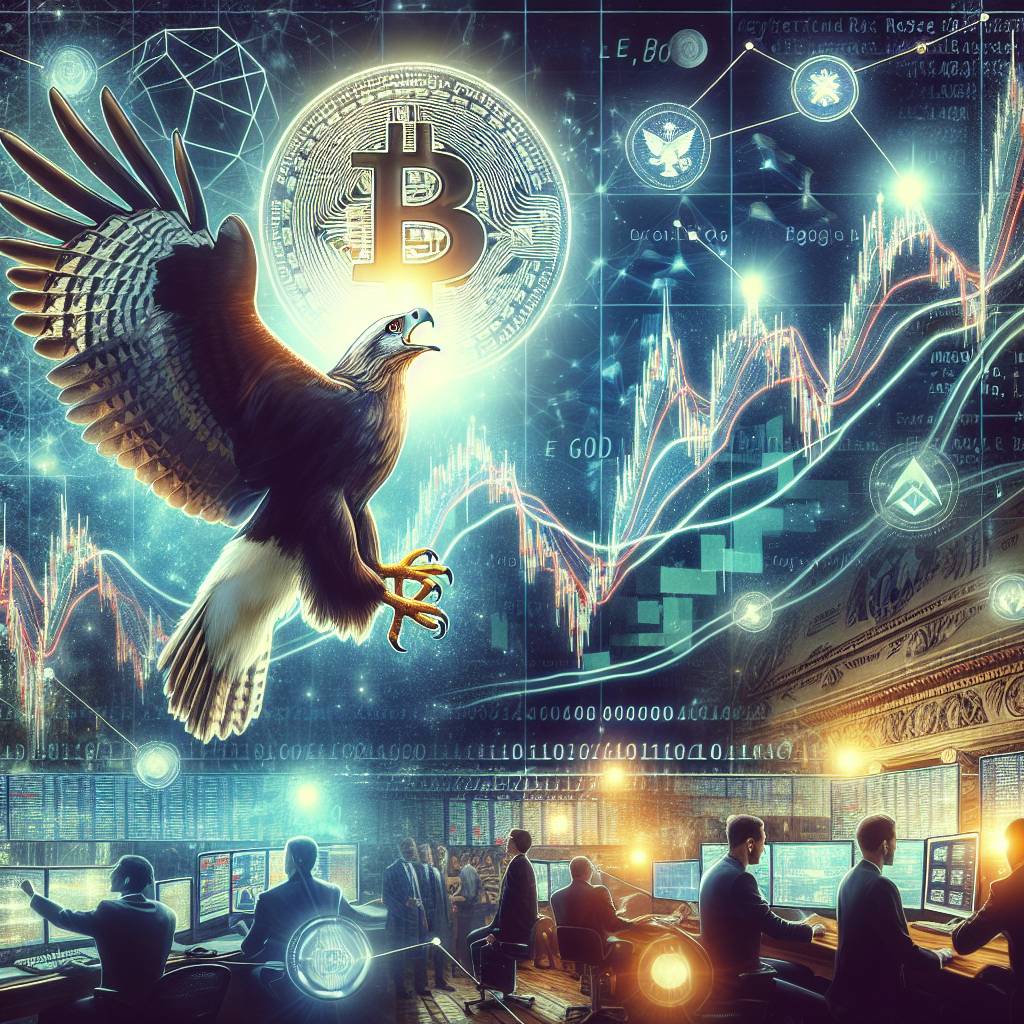 What are the implications of a hawkish outlook on the cryptocurrency market?