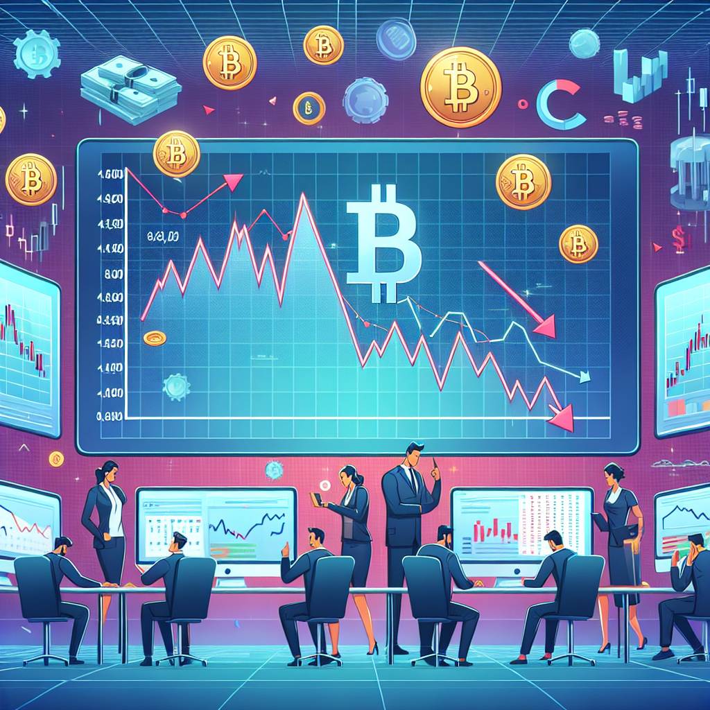 How does market sentiment affect the drop in crypto prices?