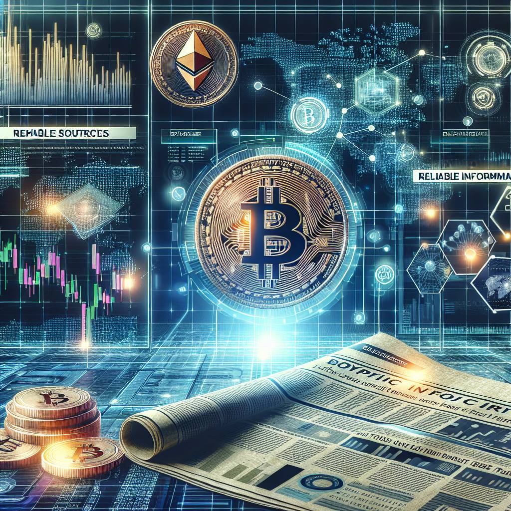 What are the best sources for reliable information on cryptocurrencies?