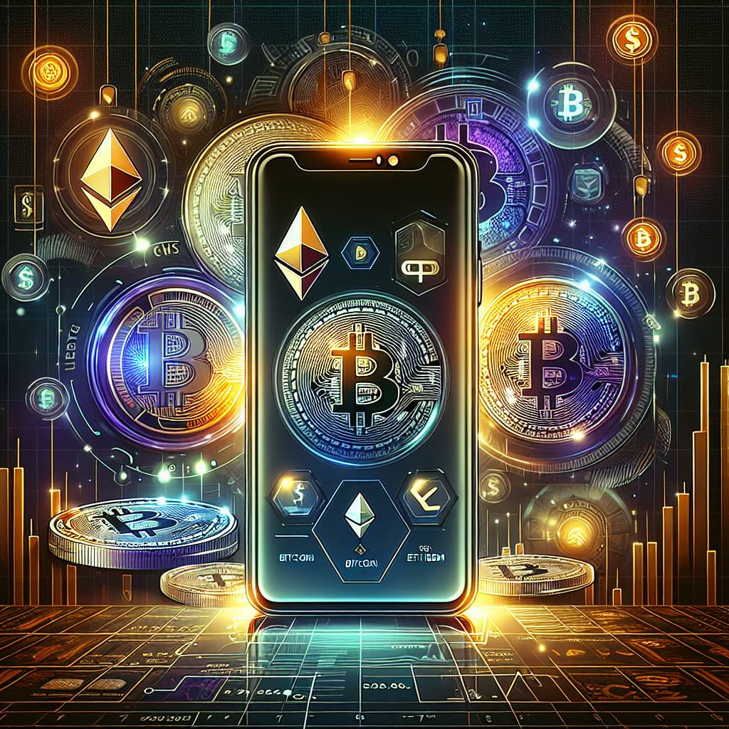 What are the best ways to invest in cryptocurrency using my smartphone?