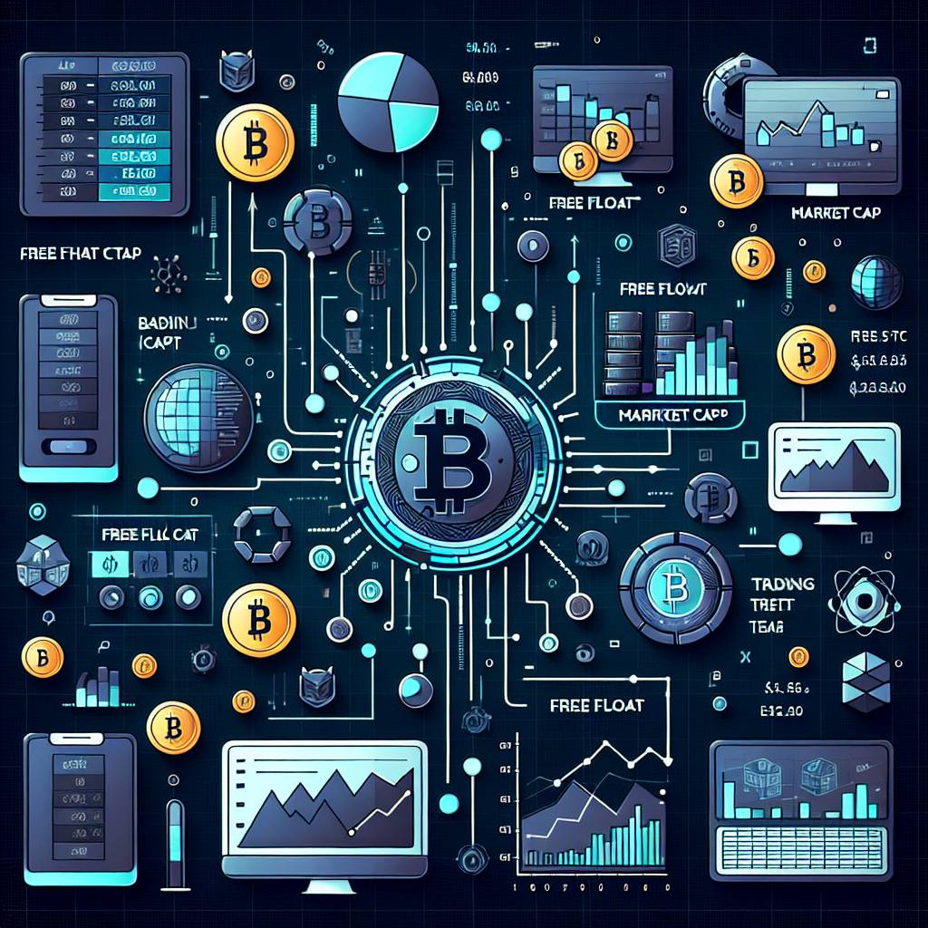 What are the key factors to consider when comparing free float market cap and free float on Webull?