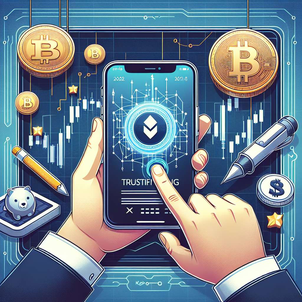 What are the steps to verify and trust a cryptocurrency app on iPhone in 2022?