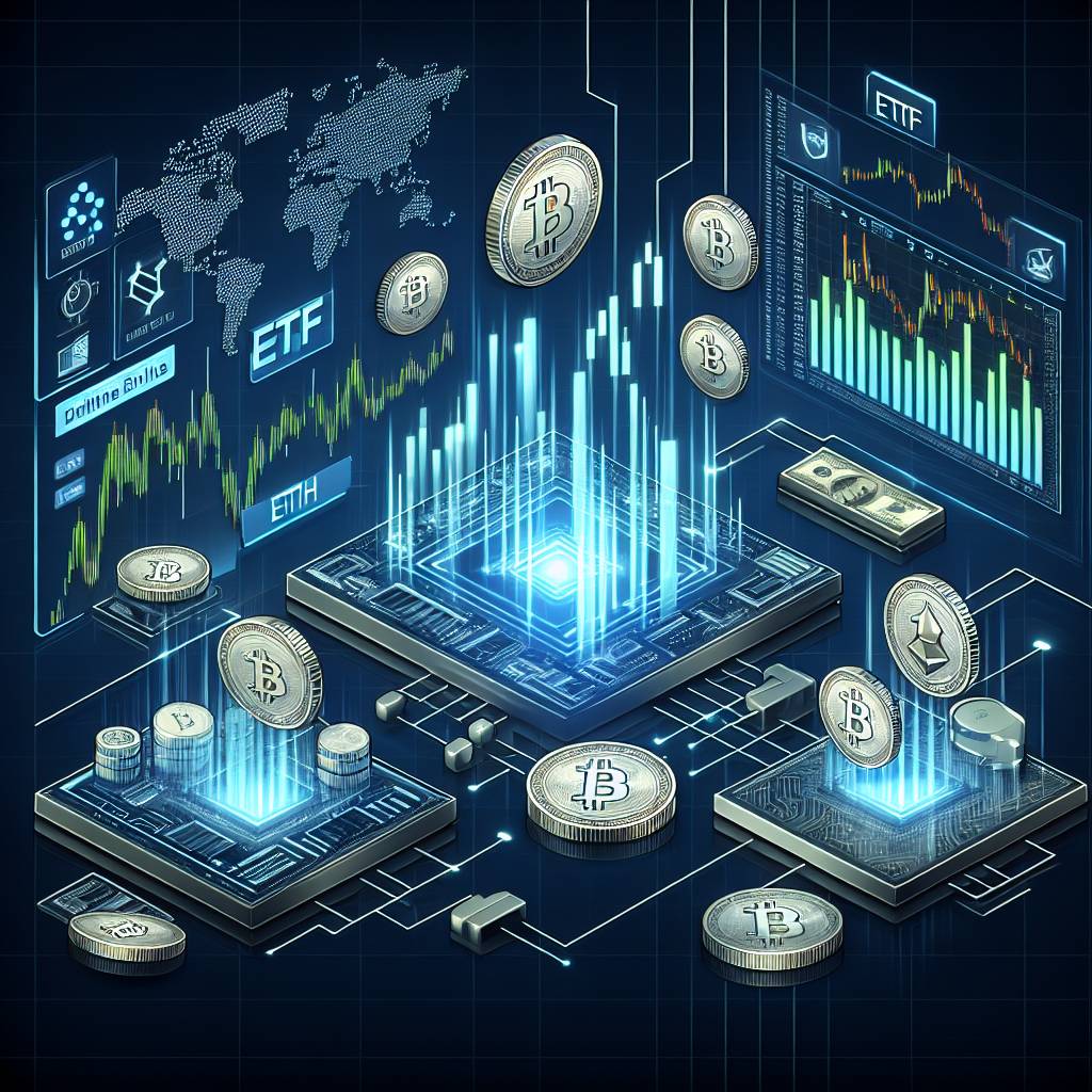 Are there any cryptocurrency-focused ETFs that offer high dividend yields?