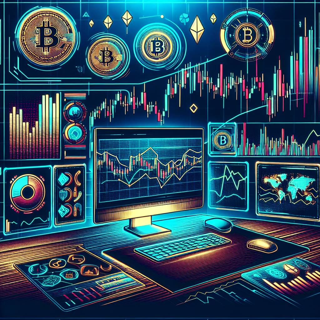 What are the most popular indicators used in blockchain charts for predicting cryptocurrency price movements?