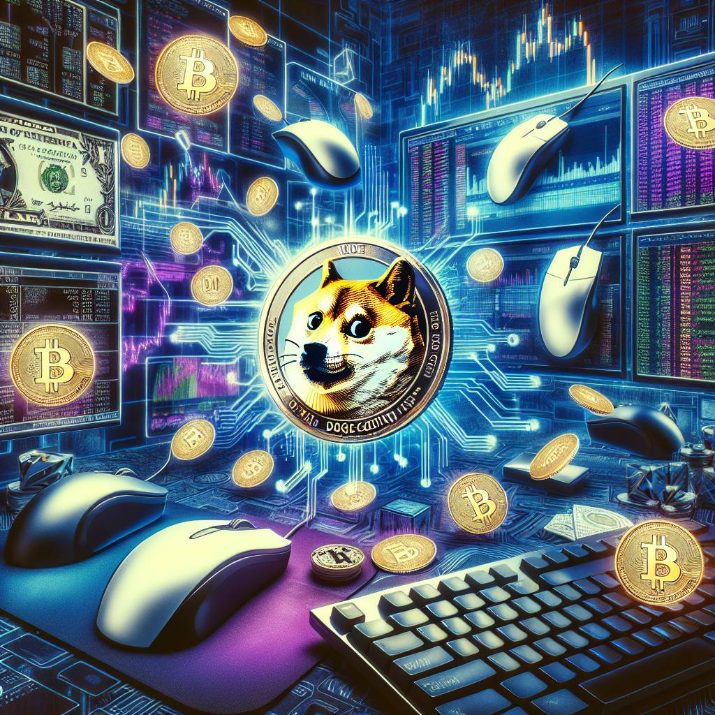 What are the most popular blockchain-based games that accept Dogecoin as payment?