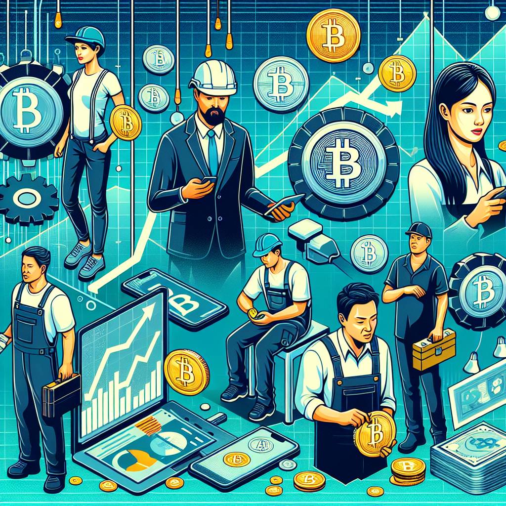 What is the impact of cryptocurrencies on the wages of blue-collar workers?
