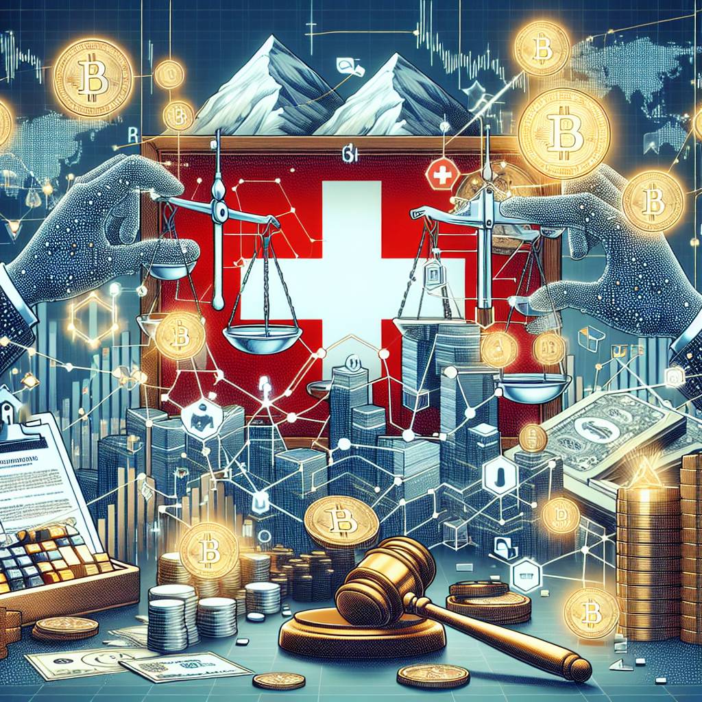 How does Switzerland regulate the use of digital currencies?