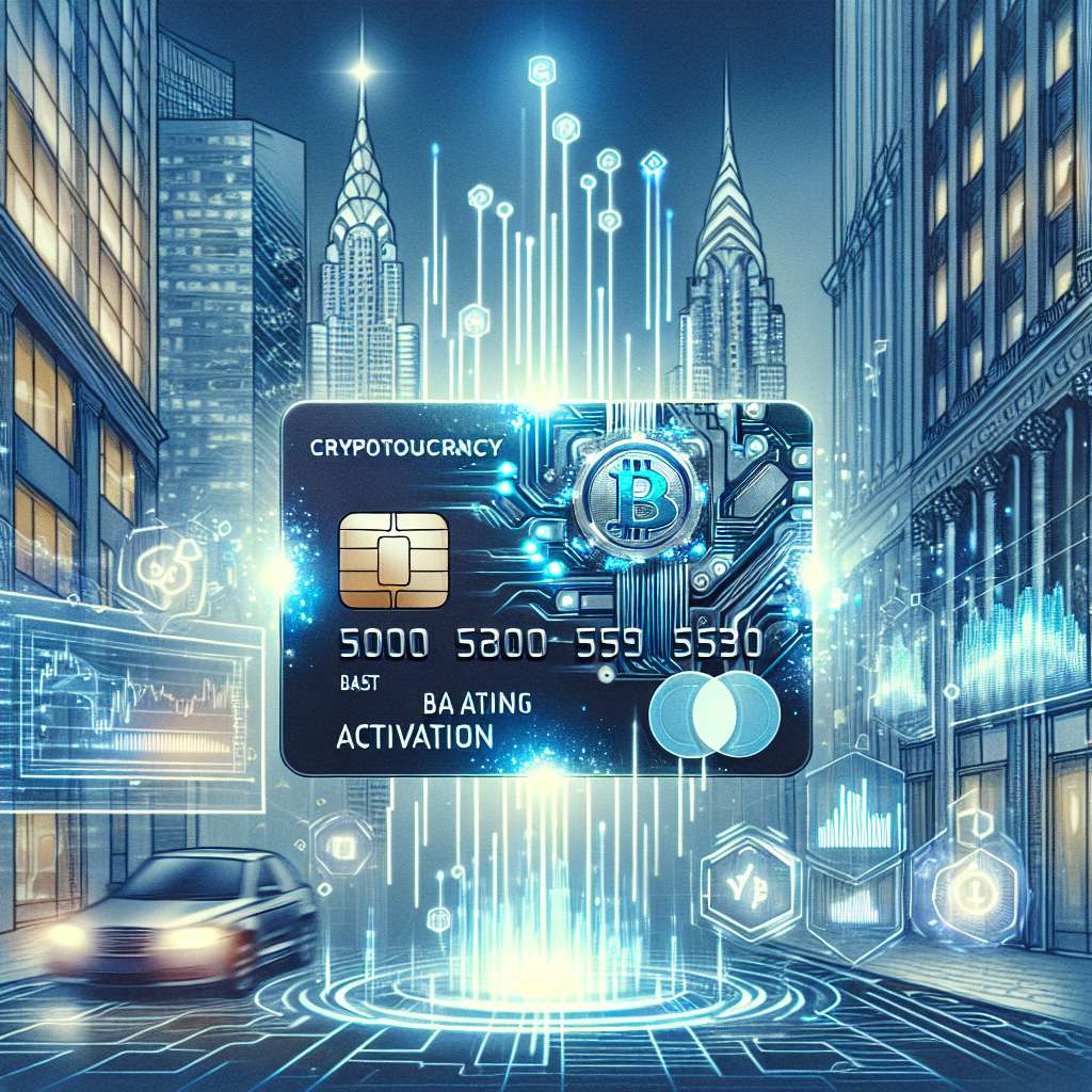 What are the benefits of activating a cryptocurrency card instantly?
