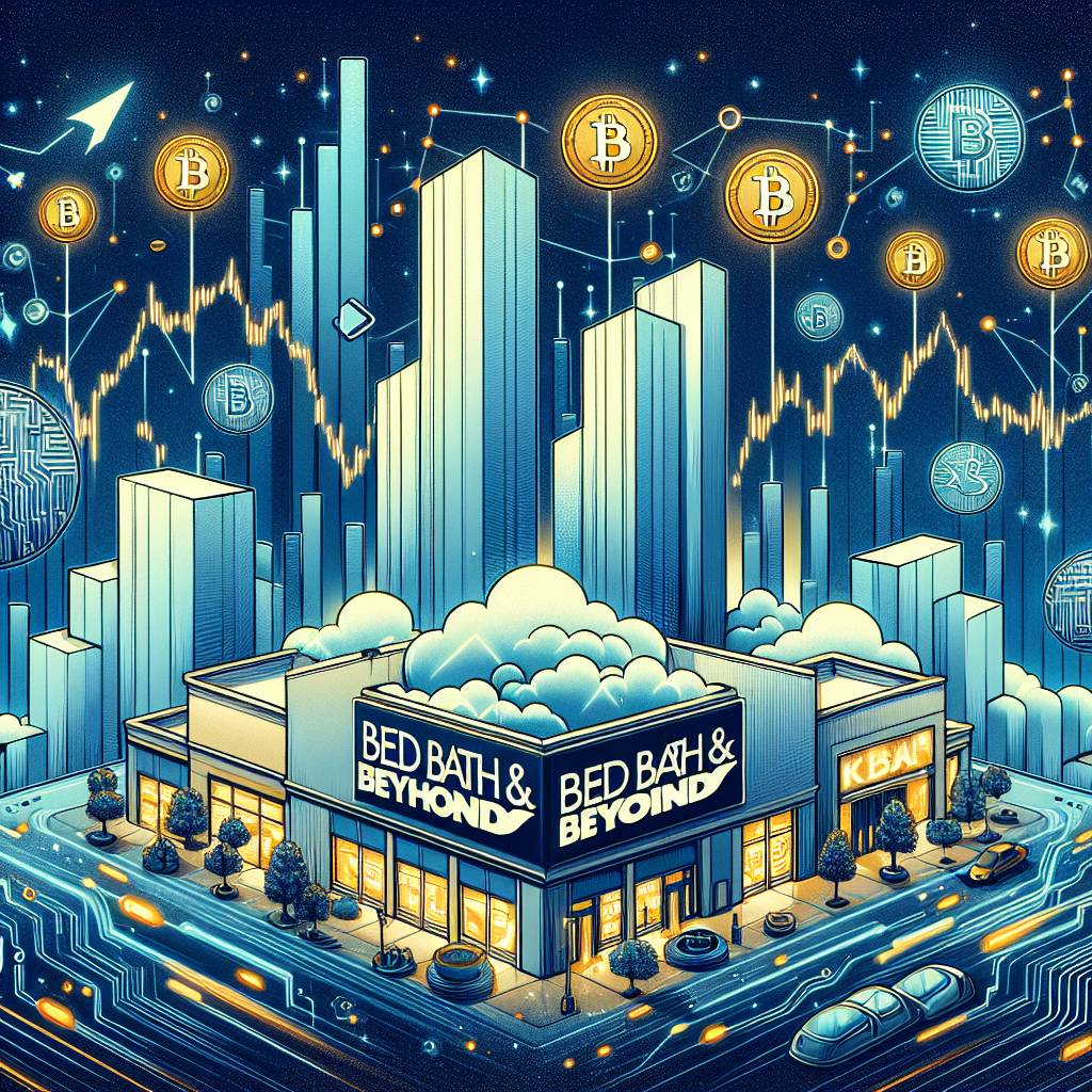 Are there any digital currencies related to Bed Bath & Beyond's stock ticker symbol?