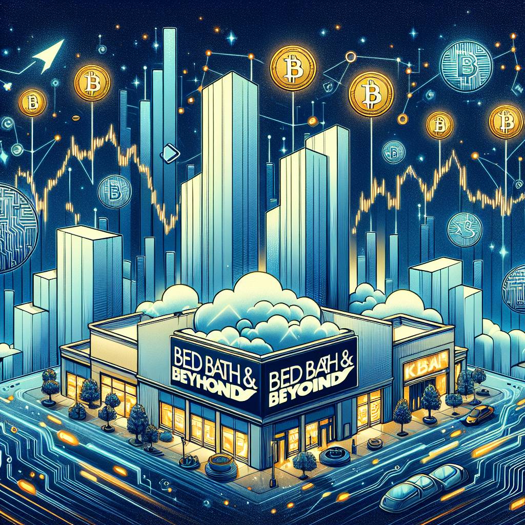 Are there any bed bath and beyond stock news that can affect the price of cryptocurrencies?