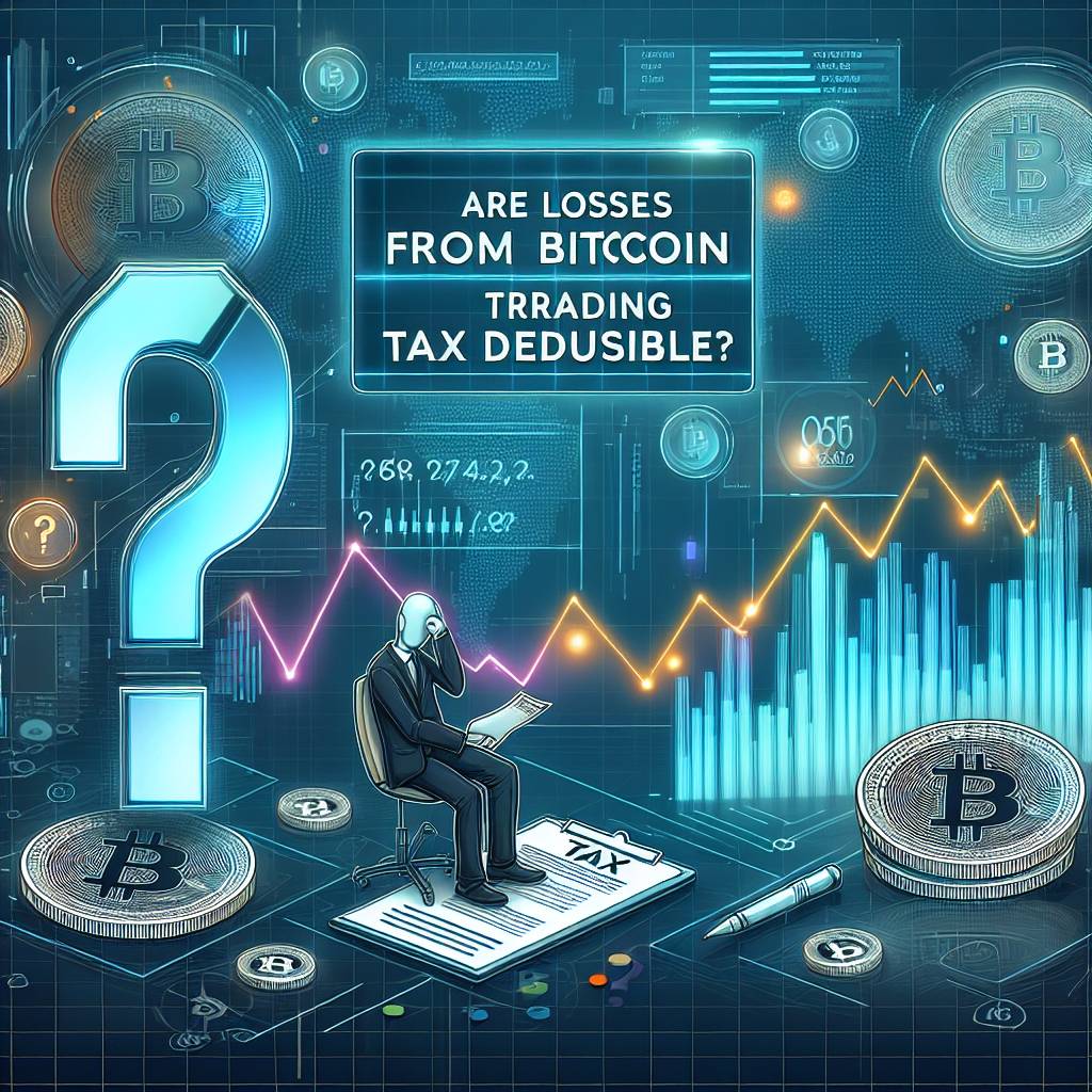 Are losses from investing in cryptocurrencies tax deductible?