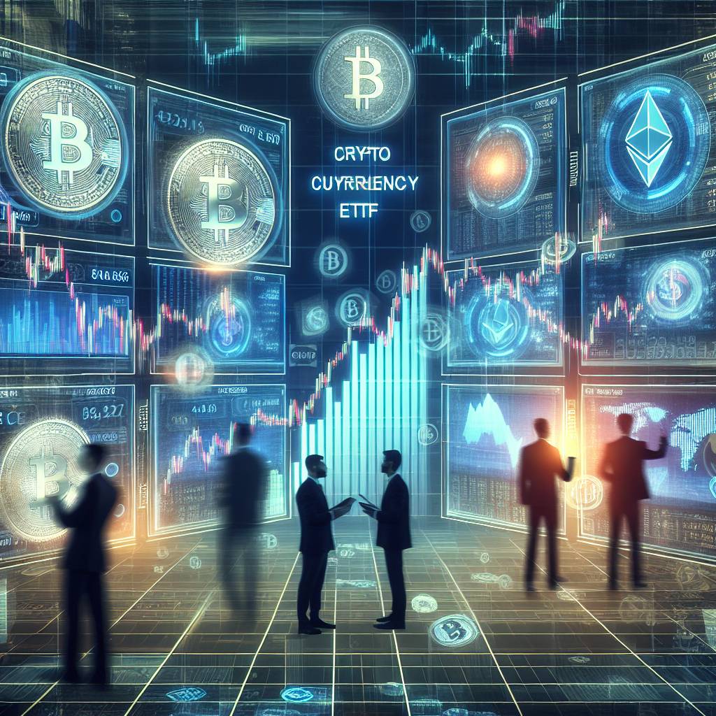 How can I invest in digital currency through Vanguard automatic investing ETFs?