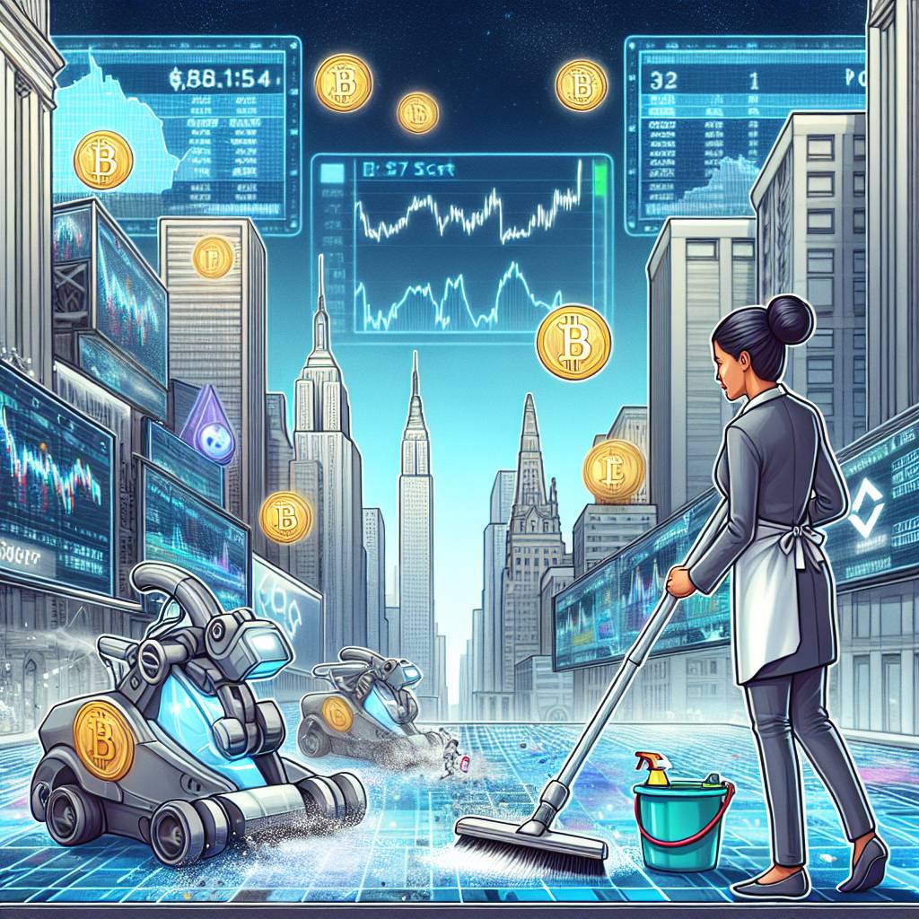 What is the impact of digital currencies on the cleaning industry?