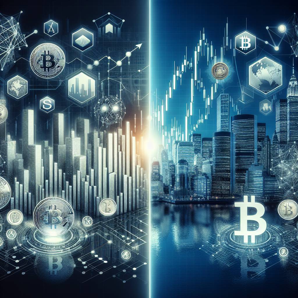 How does the size of equity markets affect the investment opportunities in the cryptocurrency industry?