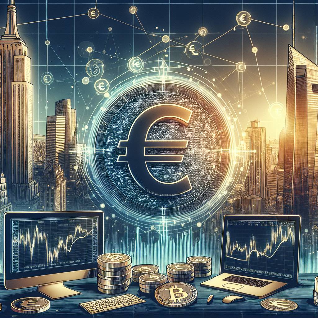 What impact does the dollar to euro conversion rate have on the value of popular cryptocurrencies like Bitcoin and Ethereum?