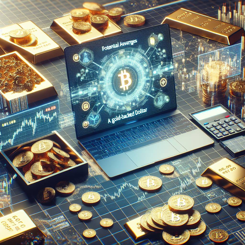 What are the potential advantages and disadvantages of a gold-backed currency announcement in 2024 for cryptocurrency investors?