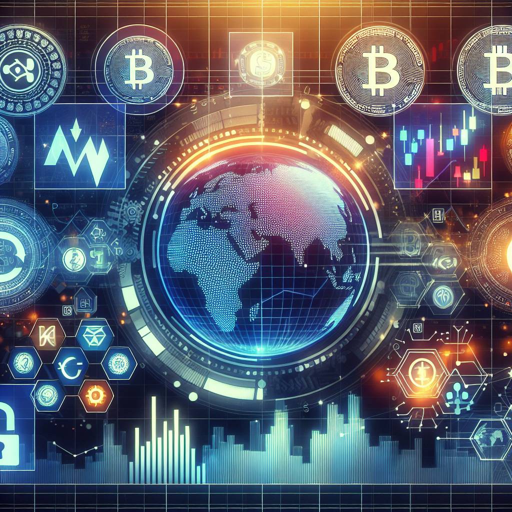 Which cryptocurrencies are most influenced by the Schwab SP 500 index?