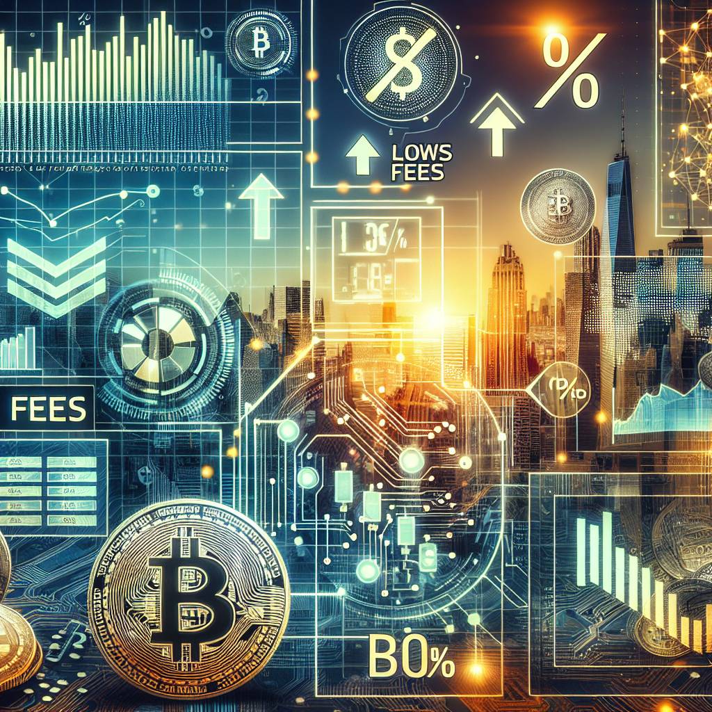 Which cryptocurrency exchanges offer the lowest fees for currency trading?