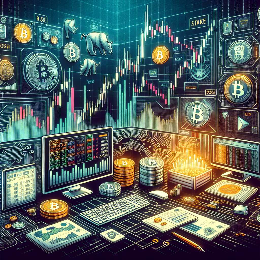 What strategies can be used to determine the appropriate stake level when investing in cryptocurrencies?