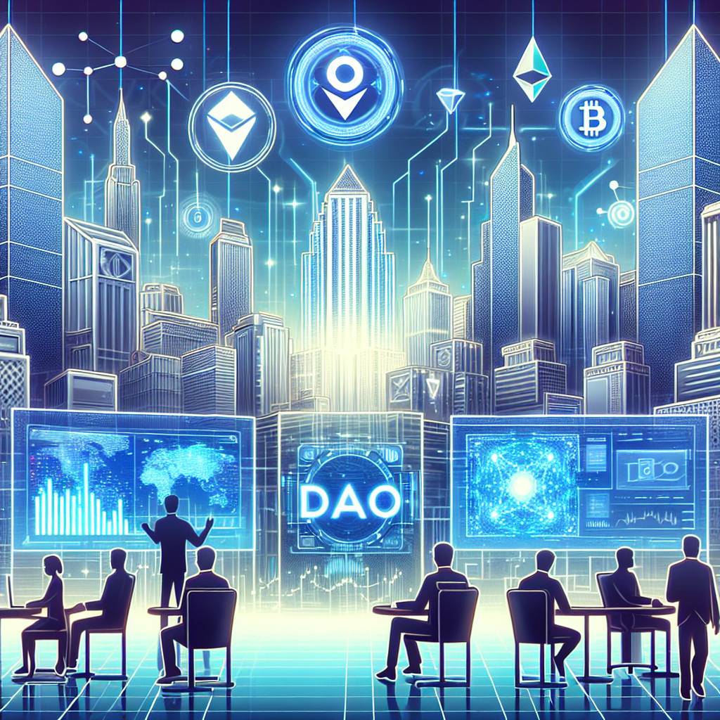 What are the top DAO domains in the cryptocurrency industry?