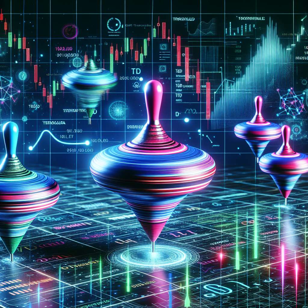 How do spinning tops relate to the world of digital currencies?
