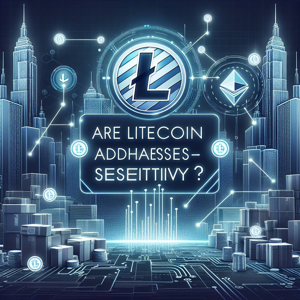 Are litcoin addresses case-sensitive?