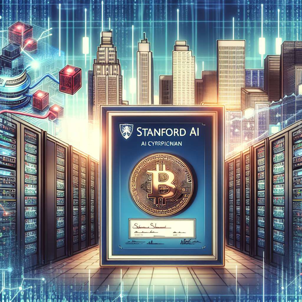 How can obtaining a Stanford AI certificate enhance my career in the cryptocurrency industry?