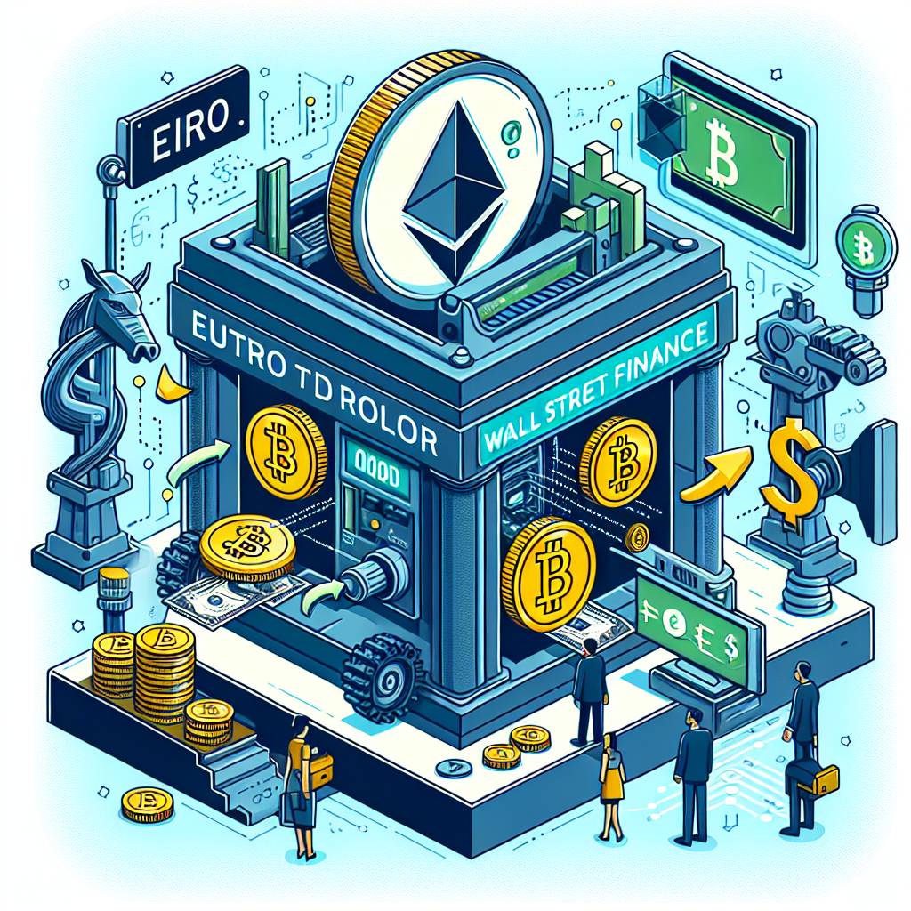 How can I transfer funds from Euro Wallet to a cryptocurrency exchange?