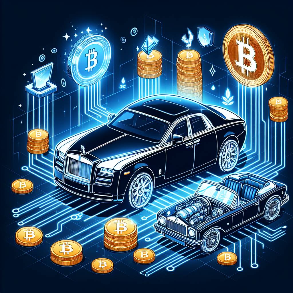 Is there a digital asset that represents the value of Rolls Royce in the crypto world?