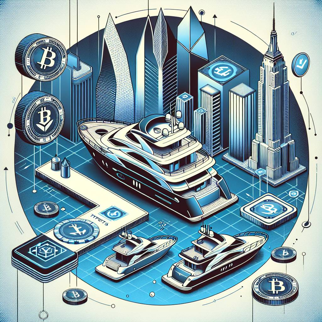 What are the top digital currencies for investing in cyber yachts?