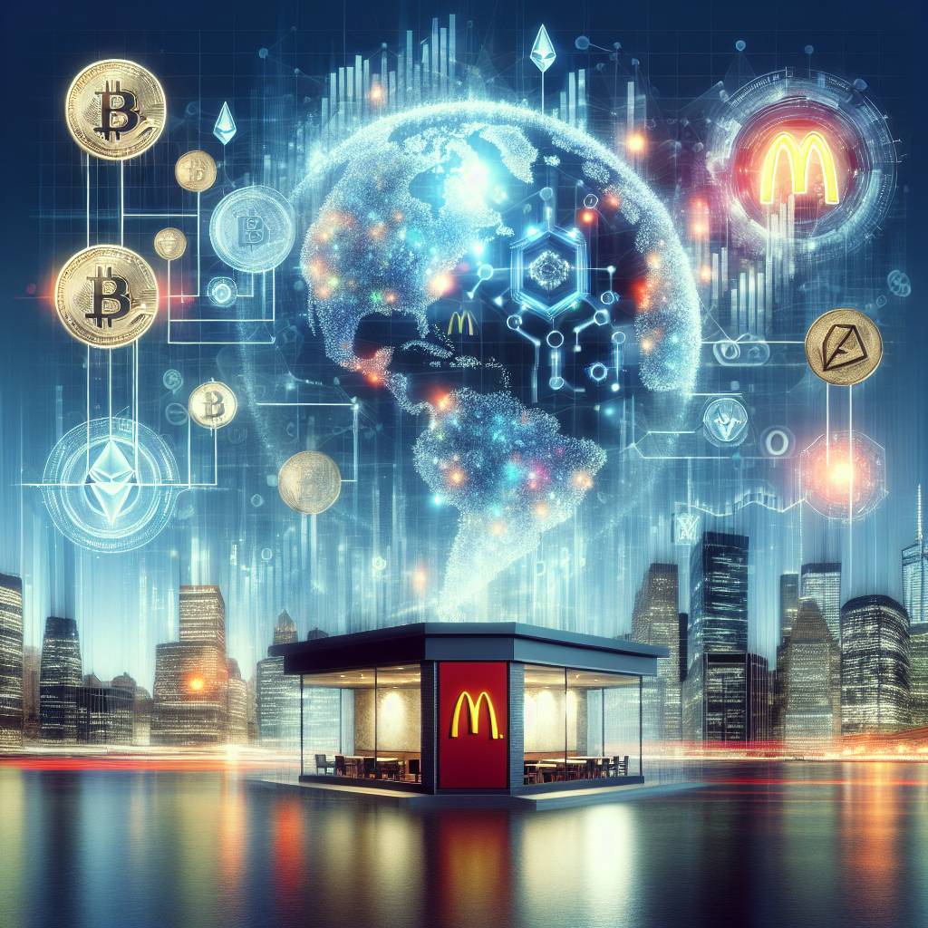 What role did McDonald's 2015 revenue play in attracting investors to the cryptocurrency industry?