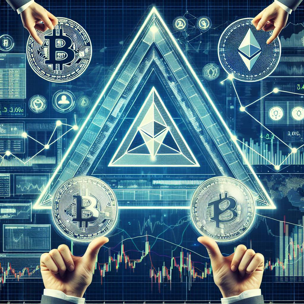 How can a descending triangle pattern be identified in cryptocurrency price charts?
