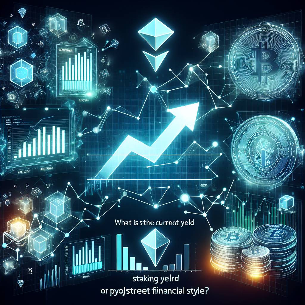 What is the current staking yield for Dogecoin?