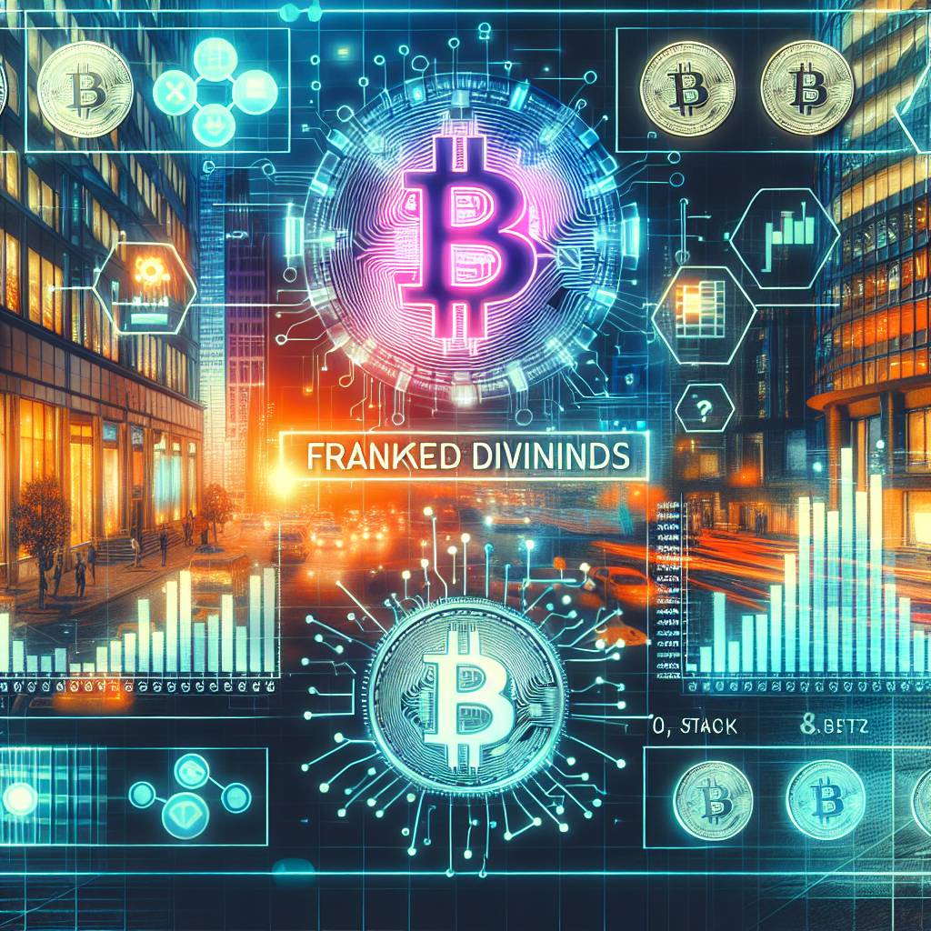 Which cryptocurrencies offer companies with full franked dividends?
