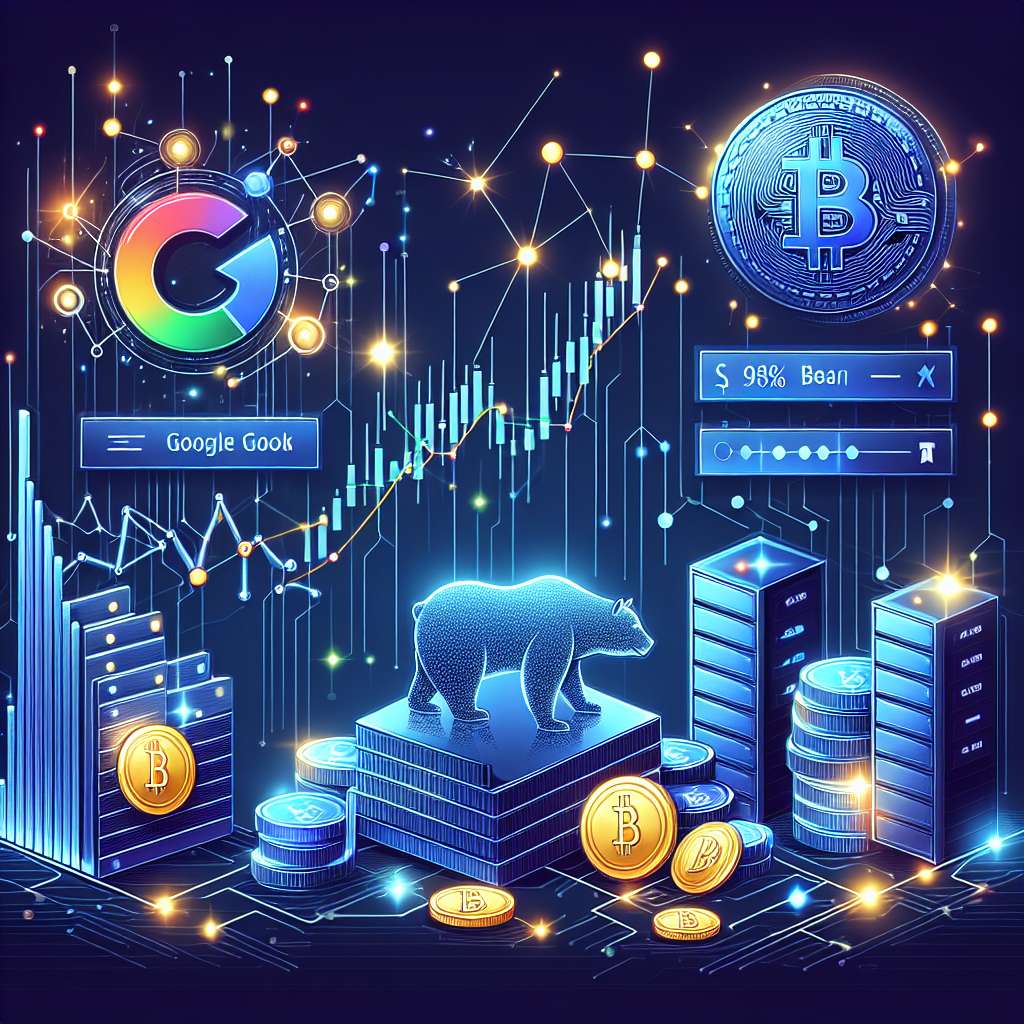 How does Google's trading value compare to other popular cryptocurrencies?