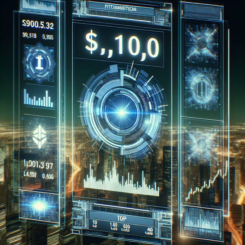 What are the top 5 digital currencies with the lowest 52-week stock prices?