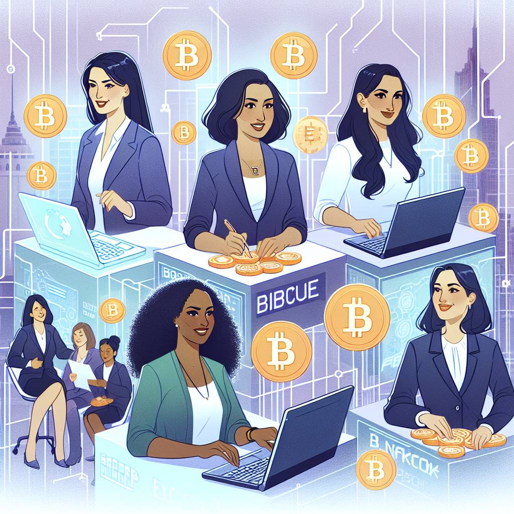 What are some success stories of women in technology history in the field of cryptocurrency?