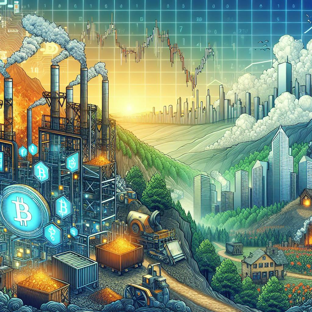 What is the environmental impact of proof of work (PoW) mining in the context of cryptocurrency?