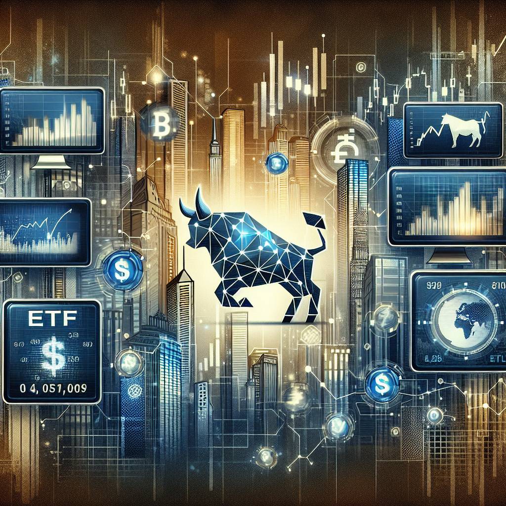 What are some top-performing cryptocurrency ETF stocks for long-term growth?