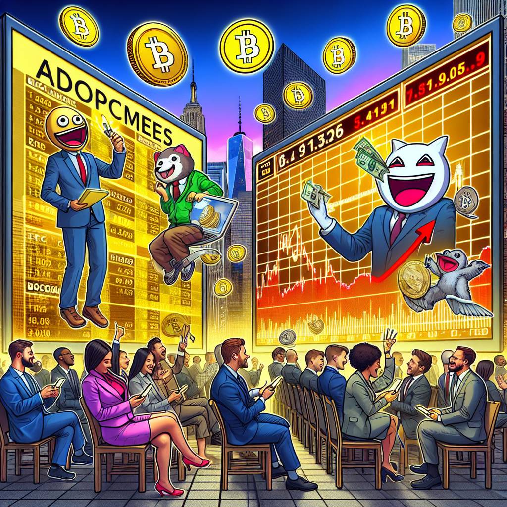 What impact do greedy memes have on the adoption of cryptocurrencies?