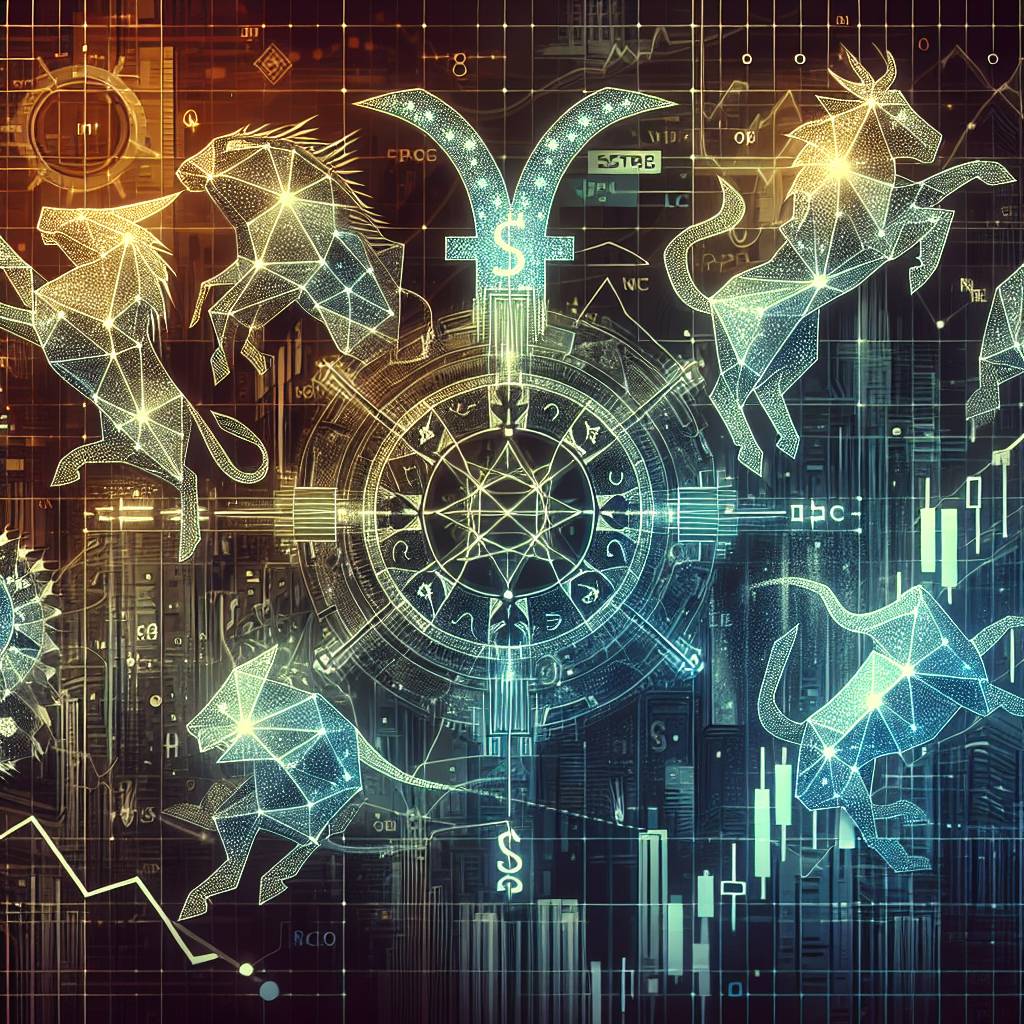 What is the connection between zodiac signs and digital currencies?